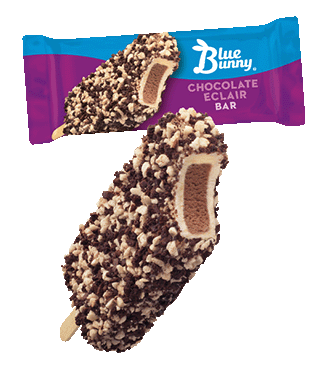 Blue Bunny Chocolate Eclair Bar