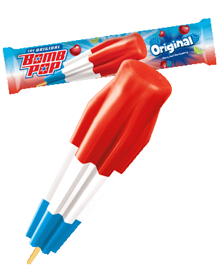 The Original Bombpop Cherry, Lime, Blue Raspberry